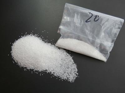 白刚玉粒度砂F20